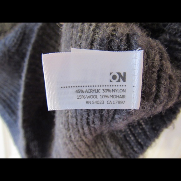 Old Navy Charcoal Sweater, Size Small - Picture 4 of 5